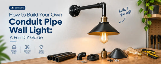 How to Build Your Own Conduit Pipe Wall Light: A Fun DIY Guide