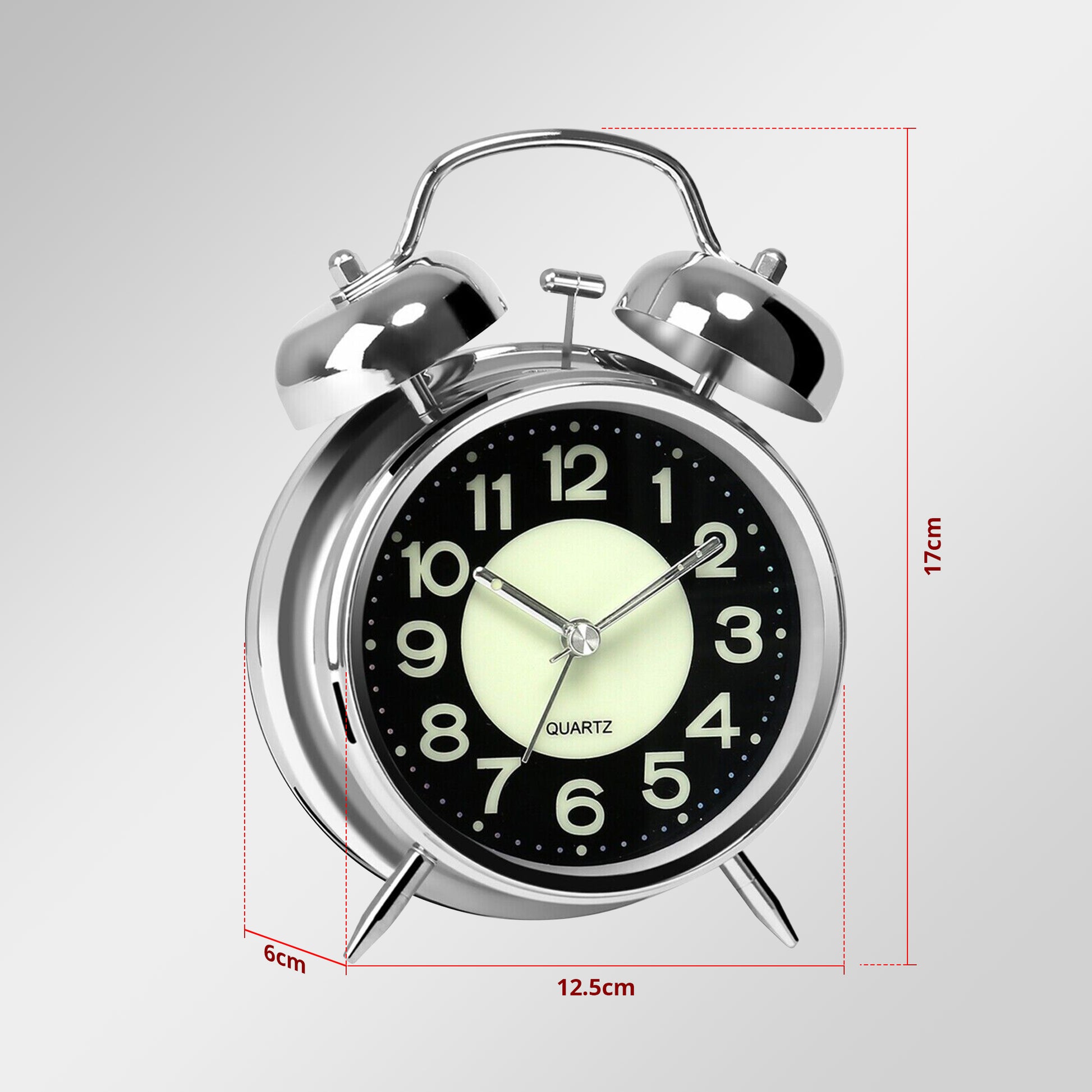 Twin Bell Alarm Clock size image
