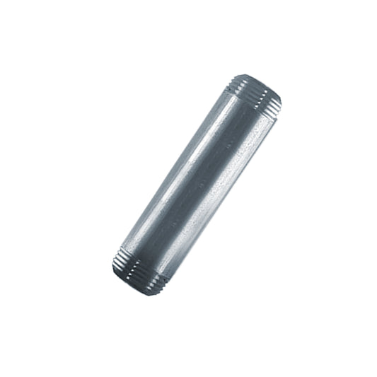 Accesorios de tubería roscados de hierro maleable galvanizado BSP de 10,5 cm ¾ ~1162