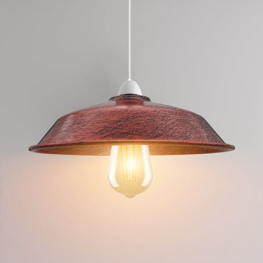 260mm Modern Bowl Metal Ceiling Pendant Light Shade Retro Kitchen Lampshade~1251