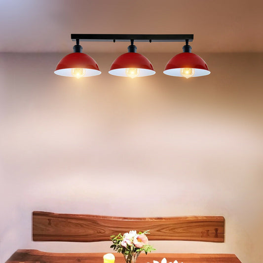 3 Way Over Ceiling Indoor Hanging Light Metal ~3589