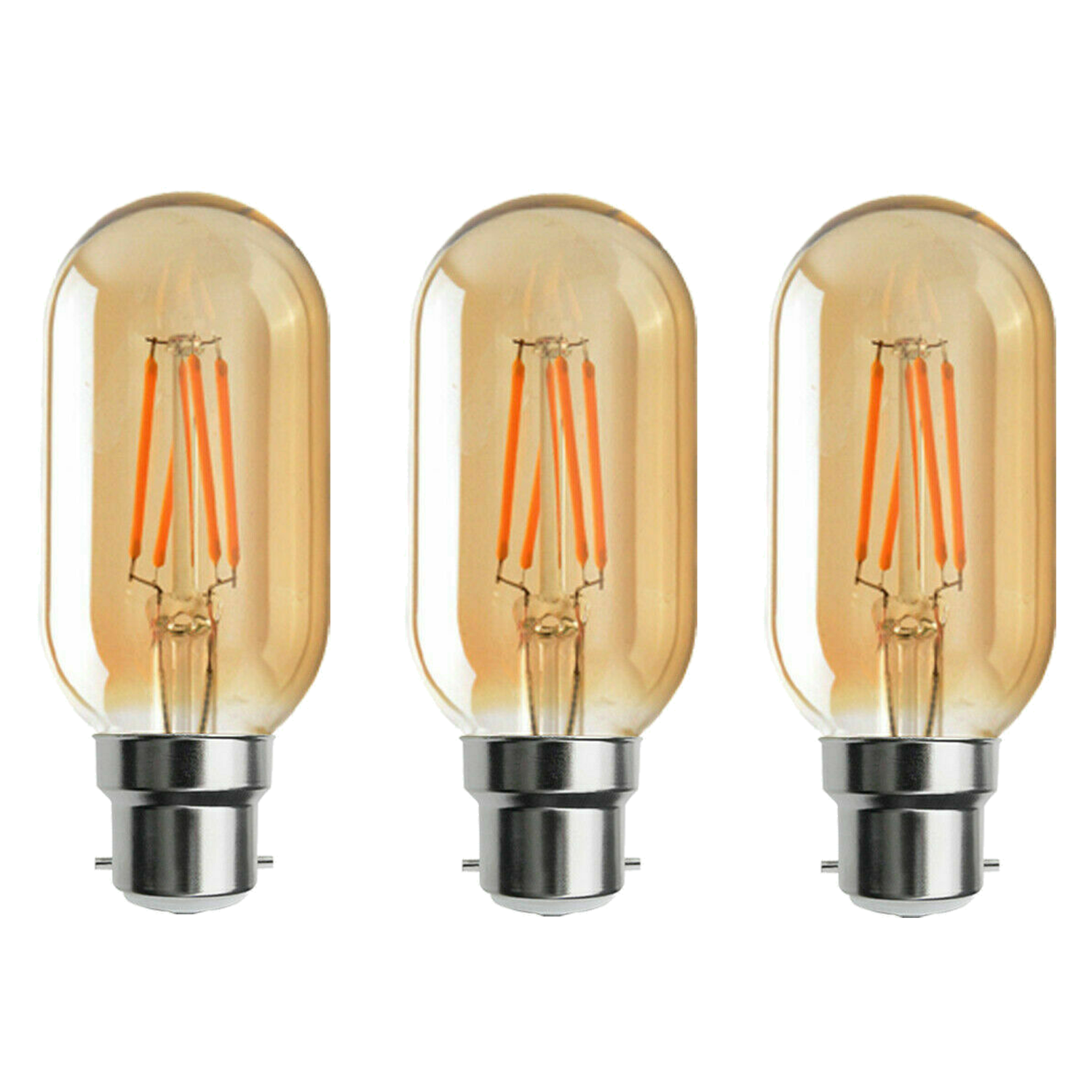 LED Filament Light Bulb - 3 pack