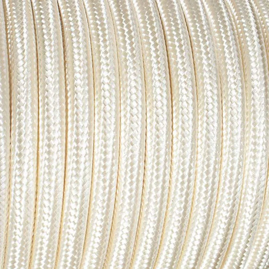 3 Core Round Braided Gold Fabric Lighting Cable for Pendant Lights Flexible Round Gold Fabric Cord for DIY Lighting Projects