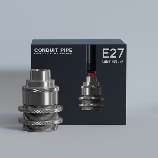 20mm E27 Thread Holder for Conduit Light ~5540
