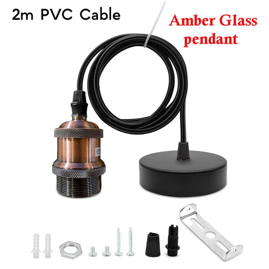 Industriële E27-lamphouder hanglamp armatuur ~5574