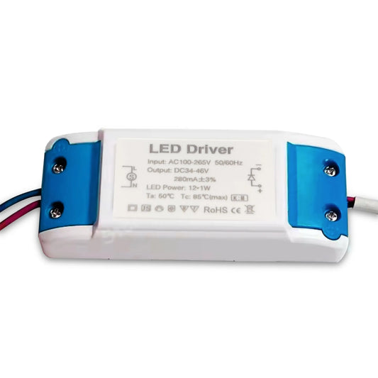 Controlador LED DC 34-46 V 12 W Fuente de alimentación Transformador Controlador de calidad constante ~ 3320