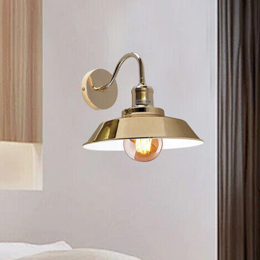 Modern Chrome Wall Lights Sconces For Indoors Bedroom Hallway Living Room - Application Image