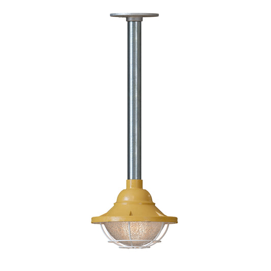 Industrial Conduit 3/4"pipe Pendant light with Metal cage hanging chandelier ~ 6111