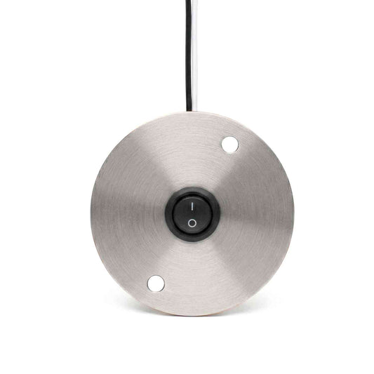 Round Rocker Switch 10A ON Off Panel Mount for Junction Box ~6750