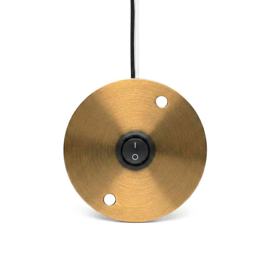 Round Rocker Switch 10A ON Off Panel Mount for Junction Box ~6749