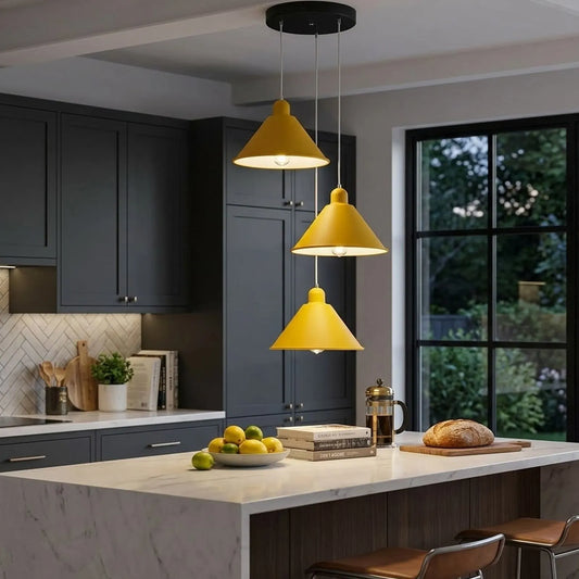 3 Drop Pendant Cluster Light Fitting ~6735