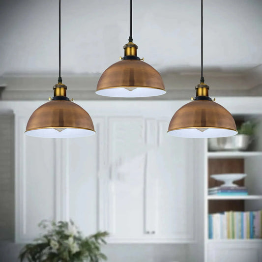 3 Way Linear Bar Pendant Metal Easy Fit Dimmable ~6796