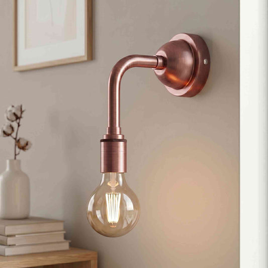 Industrial Wall Light E27 G95 LED Elbow Arm Wall Sconce - 6829