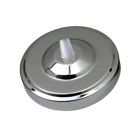 Chrome Ceiling Rose 108mm Diameter Vintage Light Fitting~1468