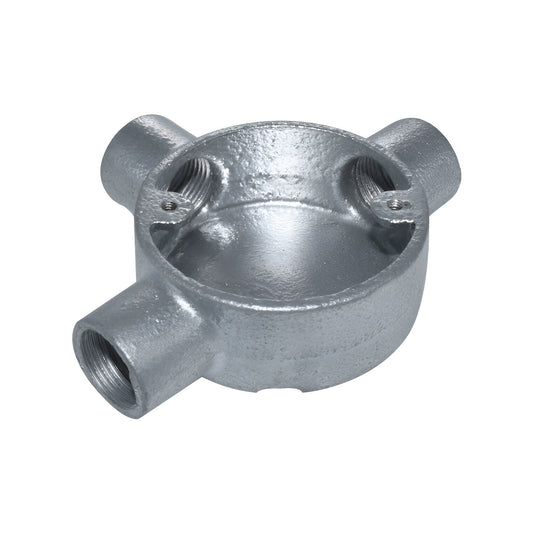Electric Terminal Box Galvanized Steel Conduit Lighting Box Fitting~5543