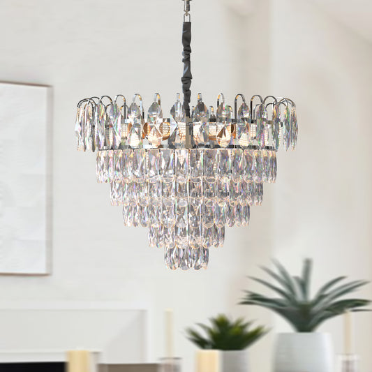 modern crystal chandeliers lighting