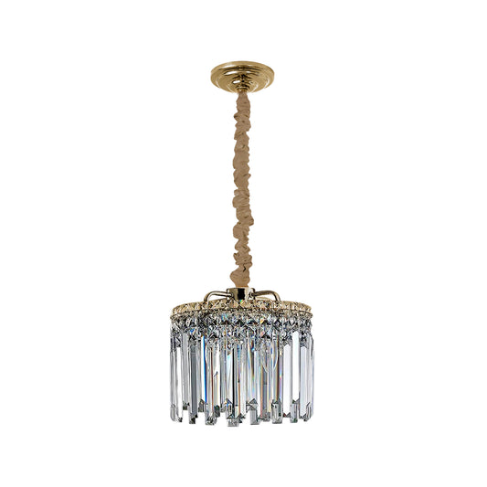 Ceiling Mounted Modern Gold Crystal Chandelier~4804