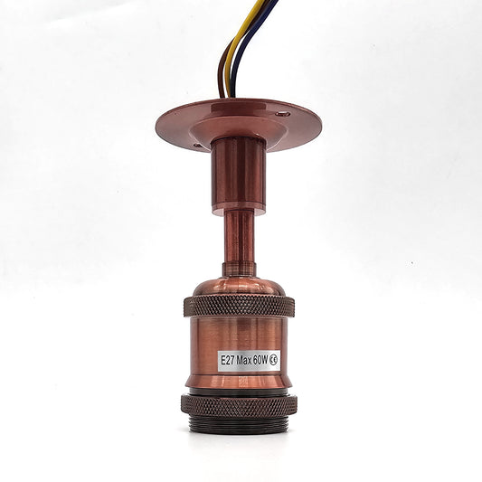 20mm Conduit Dome cover with E27 Lamp Holder Fitting light ~6009