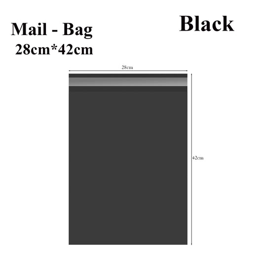 Black Poly Mailers | Self-Sealing & Strong