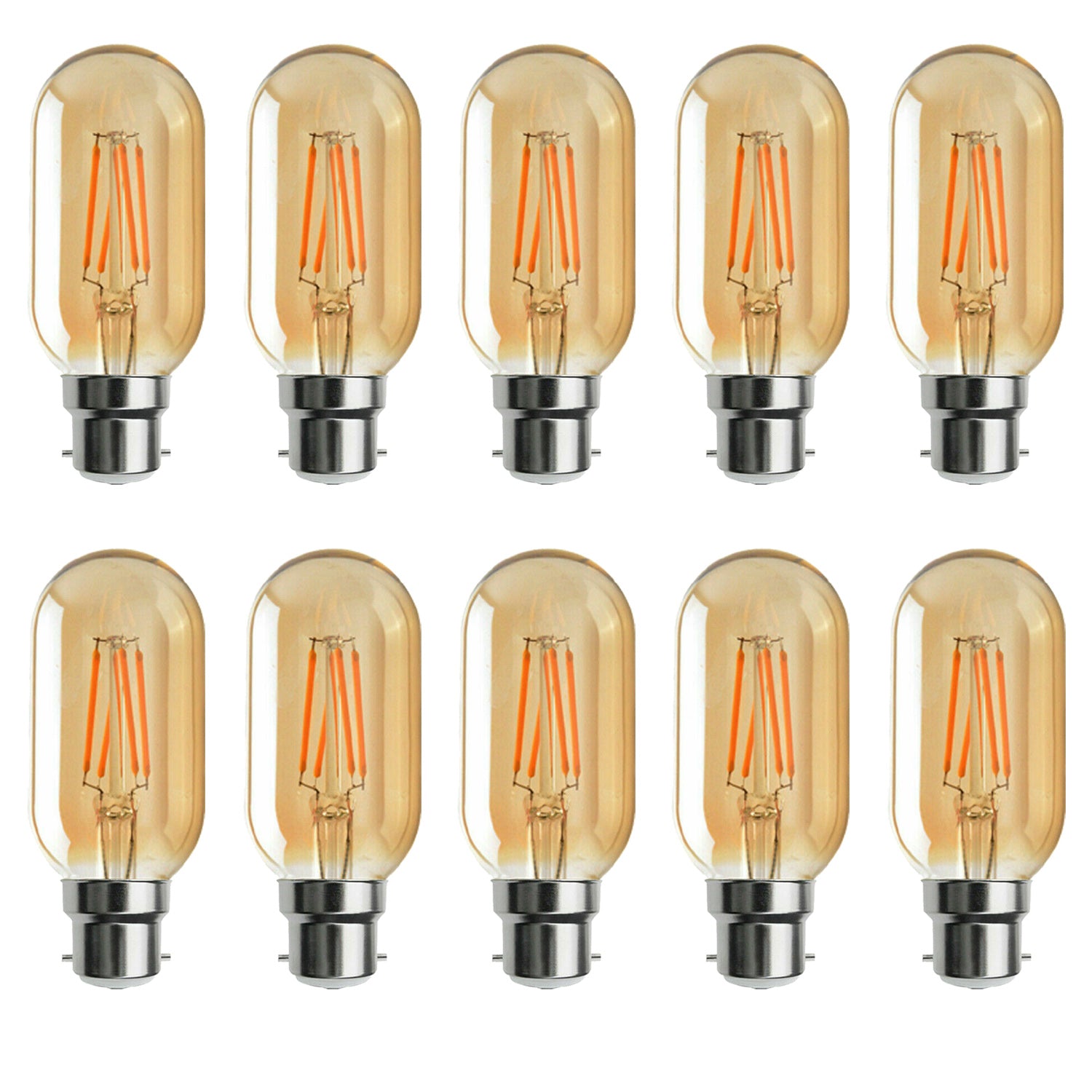 4W T45 B22 LED Dimmable Light - 10 pack