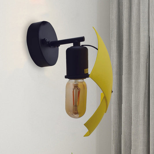 Modern Yellow Wall Light Indoor Sconce Lighting Lamp Fixture With LED Bulb