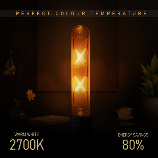 Vintage LED Bayonet T185 Bulb 4W B22 Dimmable Decorative Bulb~3075