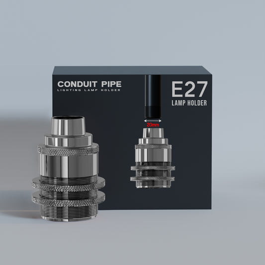 20mm E27 Thread Holder for Conduit Light ~5540