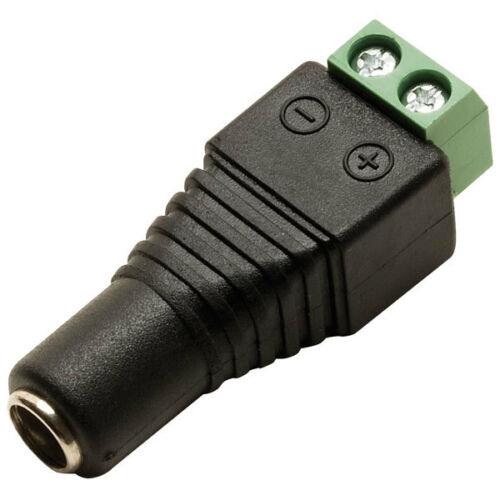 Adaptador de enchufe hembra para conector de alimentación de CC ~4092