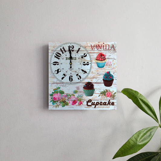 Modern Frameless Paris Eiffel Tower Wall Painting clock -5557