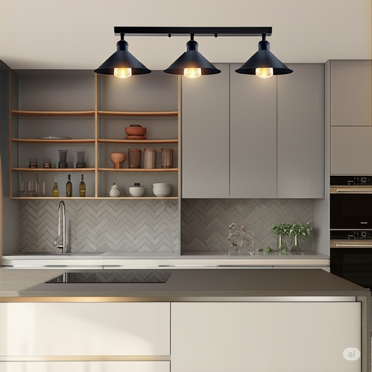 3 light diner ceiling fitting