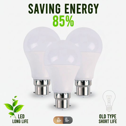 3 bombillas de bajo consumo con rosca de bayoneta B22, 3 W-25 W, GLS~1443