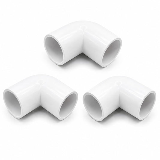 20mm AA90 Degree PVC Pipe Fitting Elbow Coupling Connector ~6929