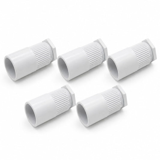 LED Conduit 20mm/ 25mm White PVC Female Conduit Adaptor ~6897