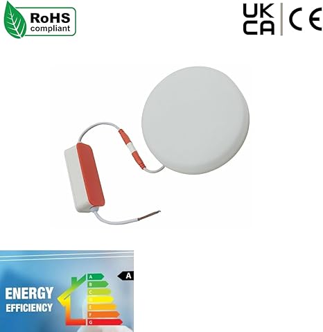 LED Round Recessed Ceiling Downlight Panel Kitchen Bathroom~1437
