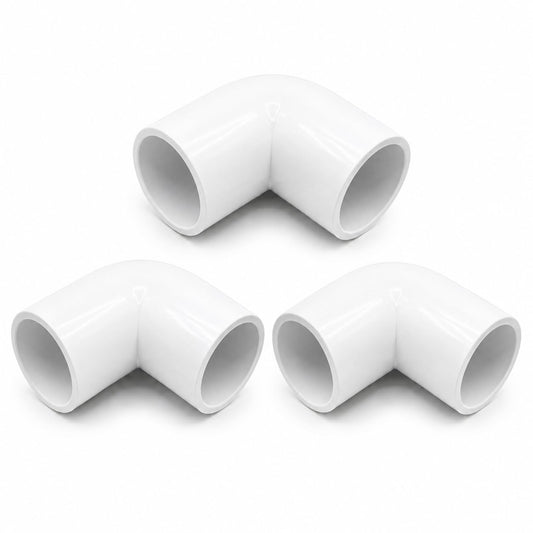20mm AA90 Degree PVC Pipe Fitting Elbow Coupling Connector ~6929