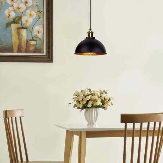 Vintage Ceiling Pendant Light Metal Lampshade Loft Hanging Retro Lamp ~ 6020