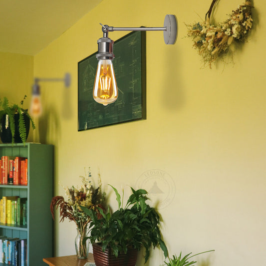 Industrial Wall Light Metal Sconce