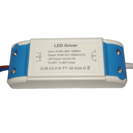 Controlador LED DC 18-24W 50-91V Corriente constante Transformador LED de bajo voltaje ~ 3319