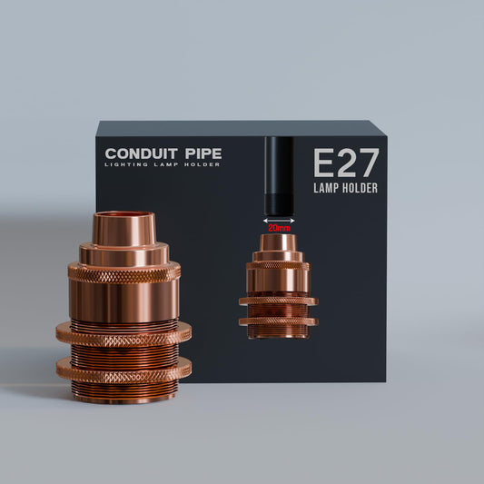 20mm E27 Thread Holder for Conduit Light ~5540