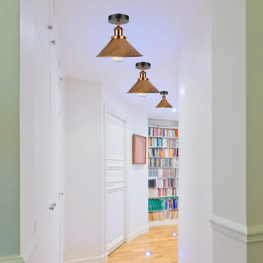 Lámparas de techo E27 de montaje semiempotrado ~5950