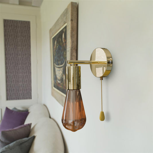 Pull Chain Cord Light Switch for Universal Ceiling Fan Wall Lamp ~ 5502