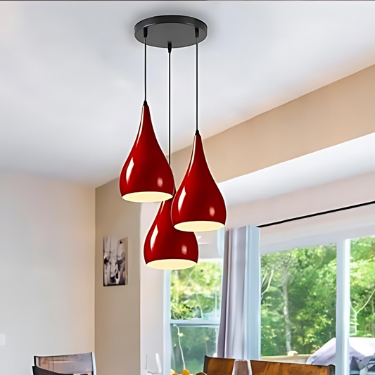 3 Way Multi Teardrop Ceiling Pendant Light ~5295