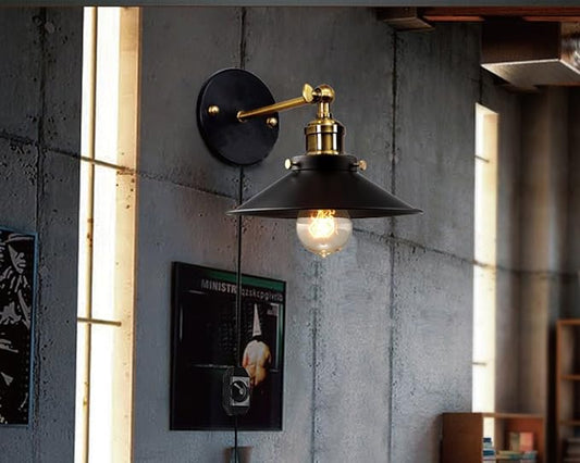 LEDSone Vintage Plug in Wall Sconces ~2273