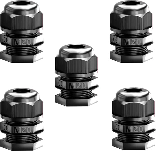 Warteldraad Kabelconnector Waterdicht IP68 Nylon Kunststof Kabel~5608