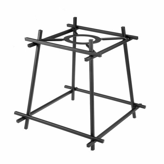 Black Industrial Square Metal Wire Cage Easy Fit Ceiling Lampshade~4473