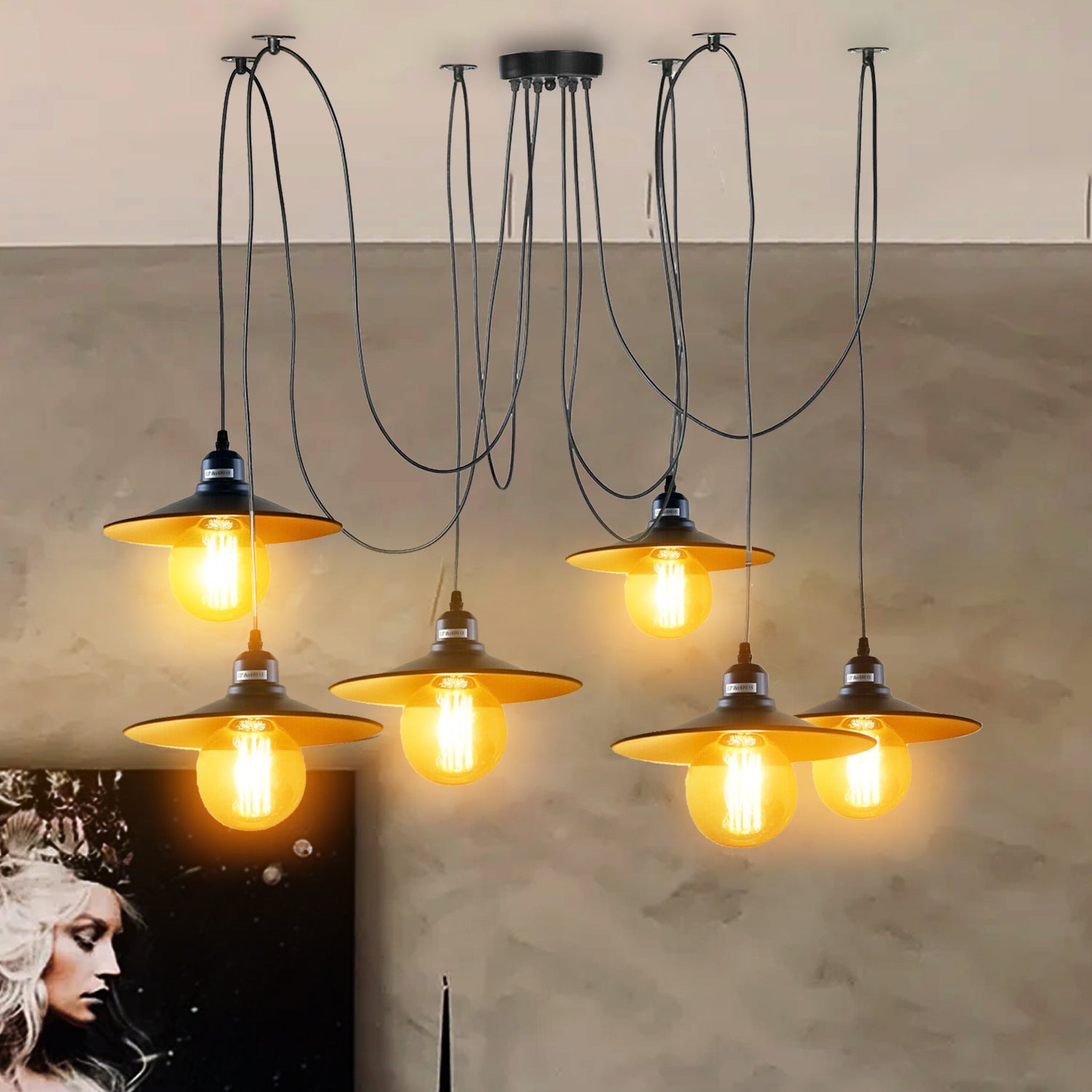 Way E27 Pendant Ceiling Lights LEDSone – LEDSone UK Ltd