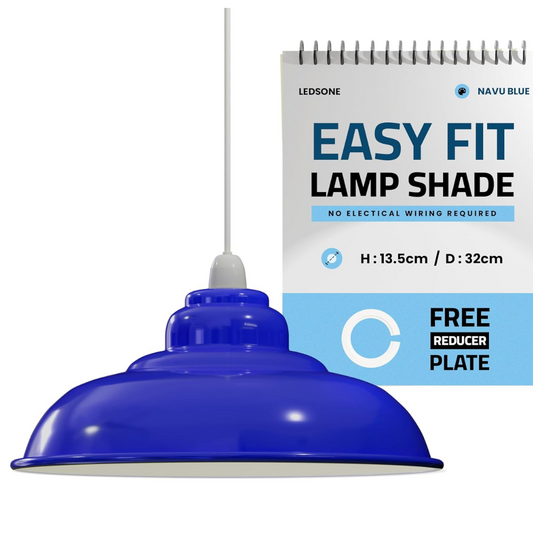 Easy Fit Metal Lamp Shades For Wall Lights~1385