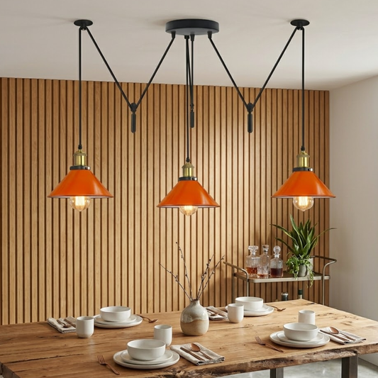 Multi Light 3 Drop Pendant Lights ~6760
