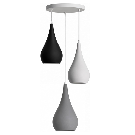 3 Head Ceiling Pendant Light - Easy Fit ~6849