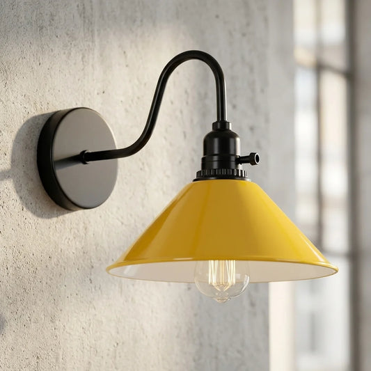 Vintage metalen retro wandlamp voor slaapkamer en keuken, modern ~ 2515